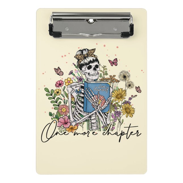 Minicarpeta De Pinza Un Skeleton floral más de capítulo (Anverso)