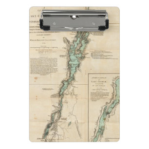 Minicarpeta De Pinza Una encuesta del lago Champlain