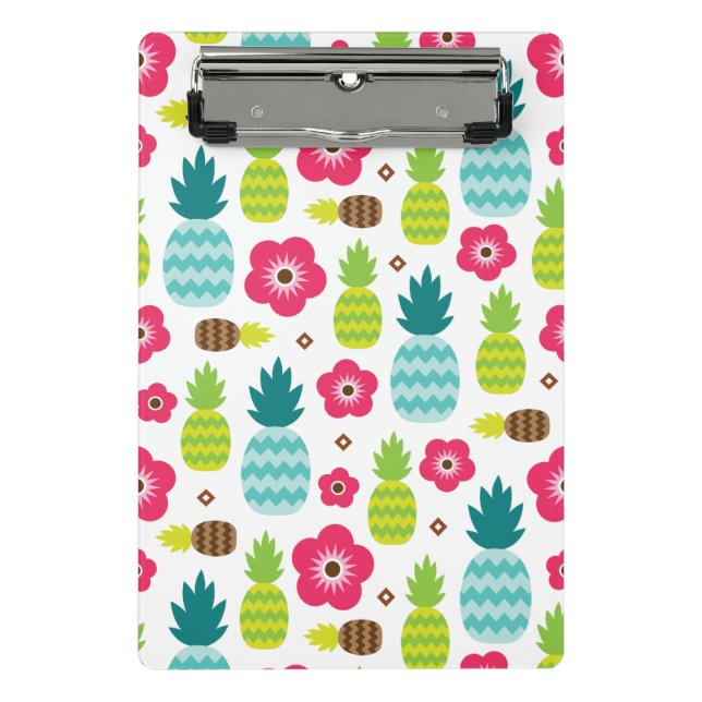 Minicarpeta De Pinza Verano tropical de piña (Anverso)