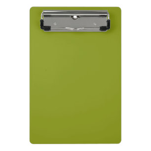 Minicarpeta De Pinza Verde de moda (color sólido)