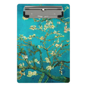 Minicarpeta De Pinza Vincent Van Gogh Blossoming Almond Tree Floral Art