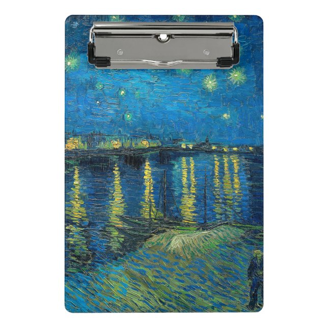 Minicarpeta De Pinza Vincent Van Gogh Starry Night Over the Rhone (Anverso)