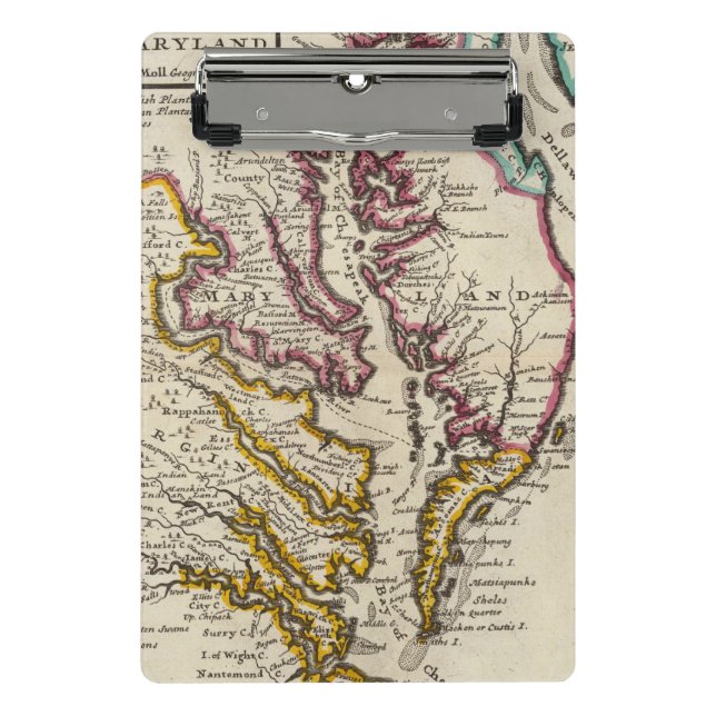 Minicarpeta De Pinza Virginia y Maryland (Anverso)