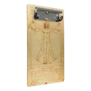 Minicarpeta De Pinza Vitruista de Leonardo Da Vinci