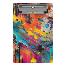 Minicarpeta De Pinza Vivid Chaos Splash Graffiti