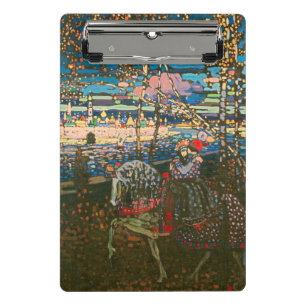 Minicarpeta De Pinza Wassily Kandinsky La Pareja Montada Arte Ruso