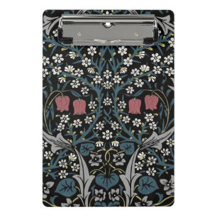 Minicarpeta De Pinza William Morris Blackthorn Floral Art Nouveau