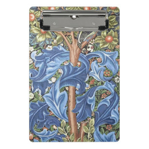 Minicarpeta De Pinza William Morris Woodpecker Tapestry Floral Vintage