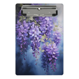 Minicarpeta De Pinza Wisteria