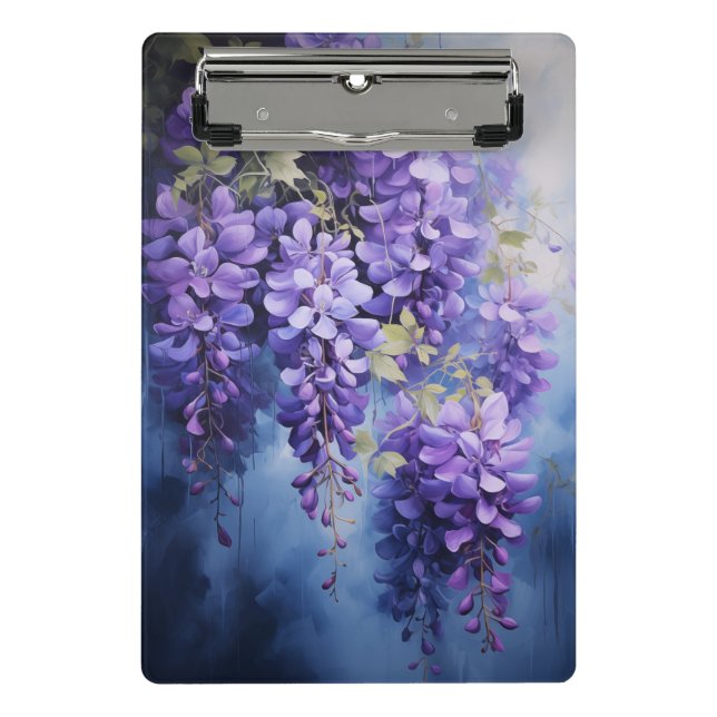 Minicarpeta De Pinza Wisteria (Anverso)