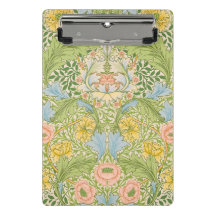 Wm Morris Myrtle Floral Arte Nouveau Pastel