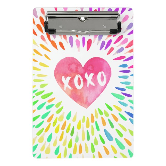 Minicarpeta De Pinza XoXo Heart (Anverso)