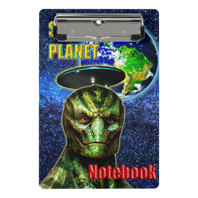 Minicarpeta De Pinza YA ESTÁN AQUÍ - Colección de diseño REPTILIANO (Anverso)