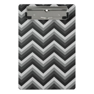 Minicarpeta De Pinza Zigzag retro Chevron del modelo