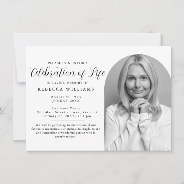 Mínima celebración de invitaciones a la vida (Anverso)