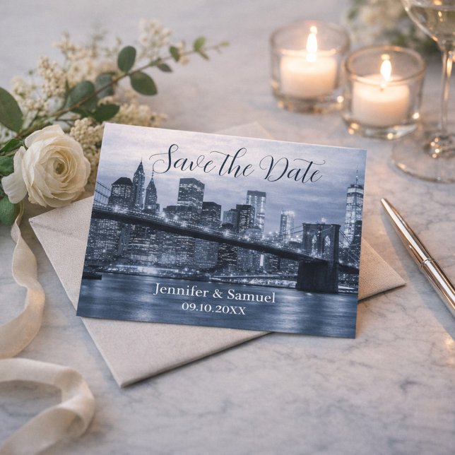 Minimal Blue NYC Design (Subido por el creador)