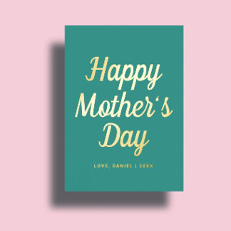 Minimal Modern Script Custom Mother's Day