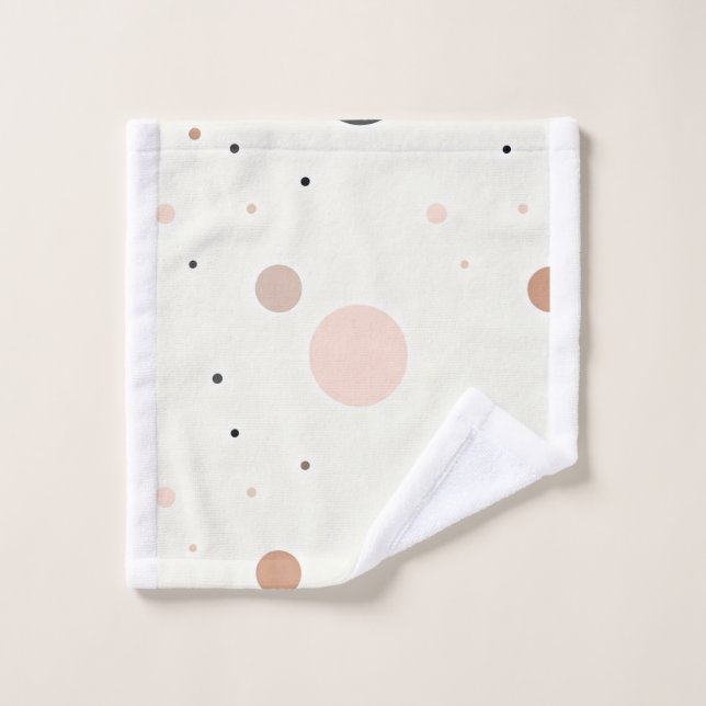 Minimal Winter Dot Pattern, Soft Cozy Neutrals (Toallita)