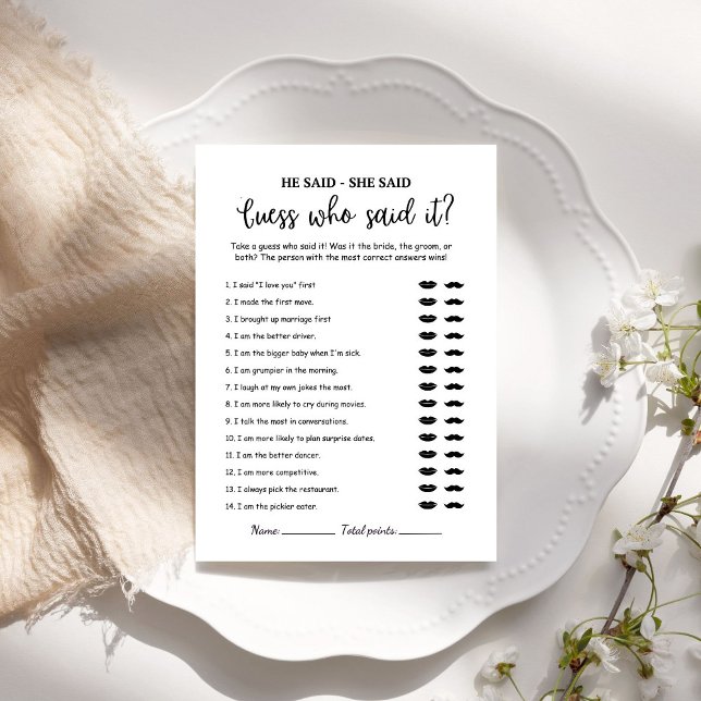 Minimalismo moderno que dijo la carta Juego (Subido por el creador)