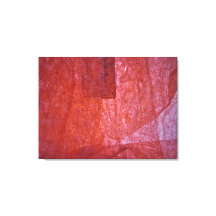 minimalismo rojo Impresión en lienzo estirado,Rojo