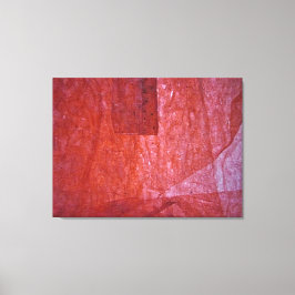 minimalismo rojo Impresión en lienzo estirado,Rojo