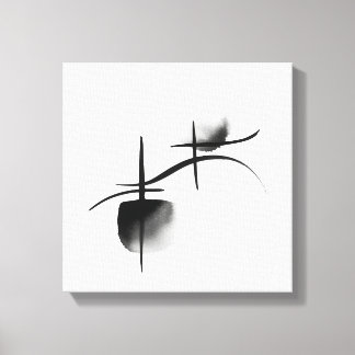Minimalist Echoes | Lienzo Envuelto Premium