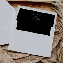 Minimalist Envelope Liner,  Monochrome Liner