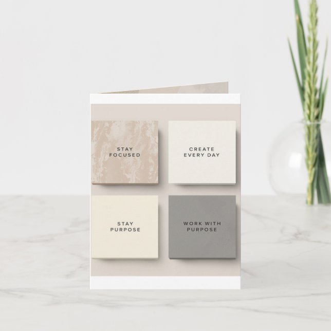 Minimalist Inspirational Notes | Modern Of (Anverso)