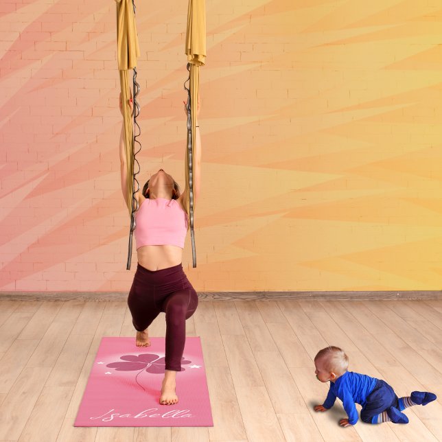 Minimalist Lucky Clover Yoga Mat  (Subido por el creador)