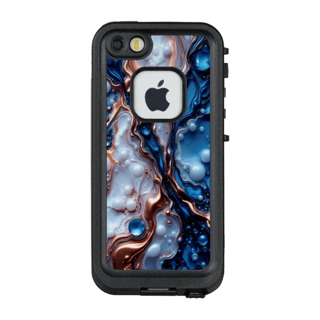 Minimalist Marble iPhone 5/5s Case – Elegant & Dur (Reverso)