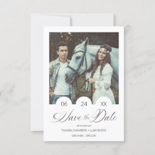 Minimalist Personalized Photo Modern Script