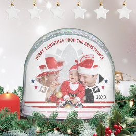 Minimalist Photo Family Holiday Keepsake