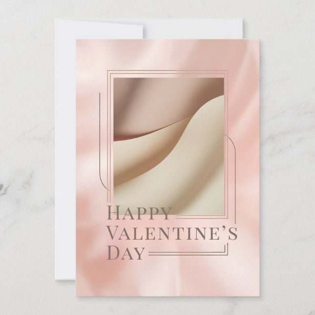 Minimalist Photo Valentine Card (Anverso)