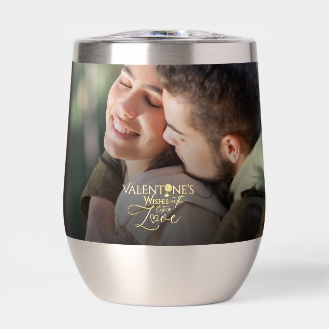 Minimalist Valentine’s Modern Photo Calligraphy (Frente)