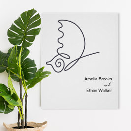 Minimalist Wedding Poster