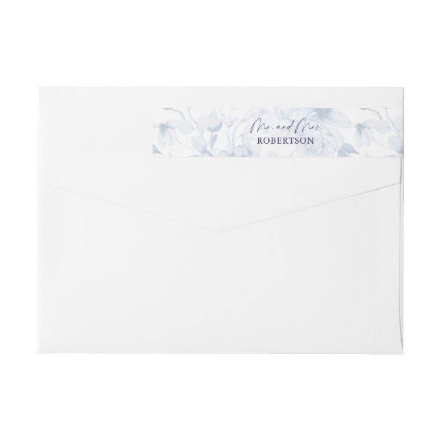 Minimalist Wedding Return Address (Reverso)