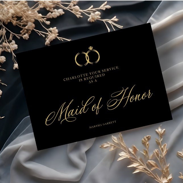 Minimalist Wedding Rings Maid of Honor Luxury  (Subido por el creador)