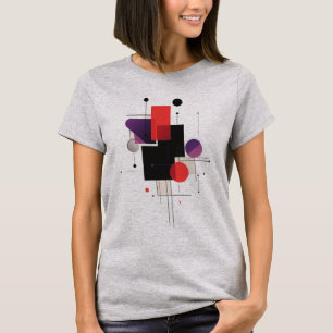 Minimalista Arte Moderno Resumen Camiseta Geométri
