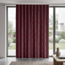Mínimalista Burgundy Puntos y Rayas Geométricos
