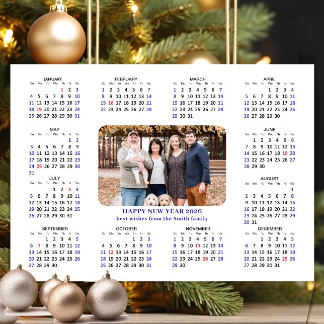 Minimalista calendario 2026 - Foto de familia mode (Subido por el creador)