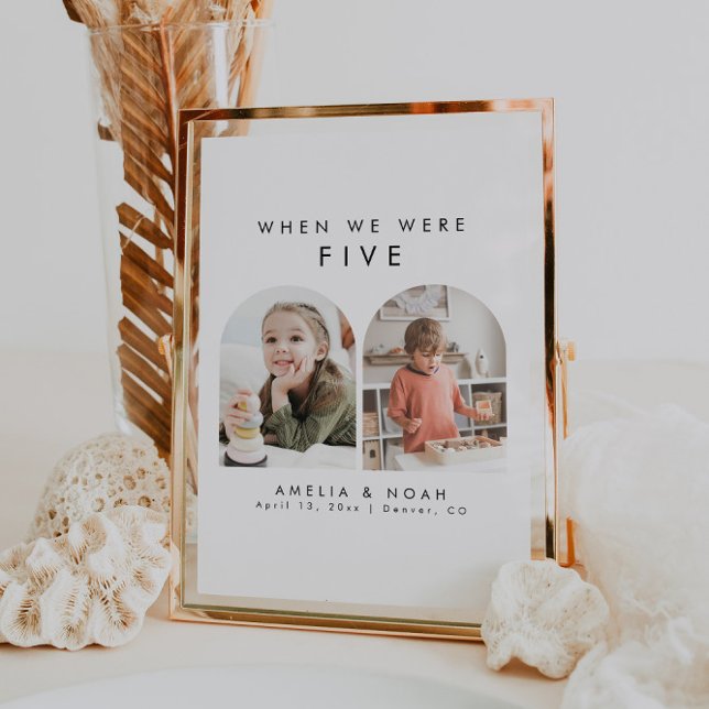 Minimalista cuando éramos edad Número de tabla de  (Subido por el creador)