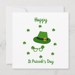 Minimalista Feliz Día de San Patricio