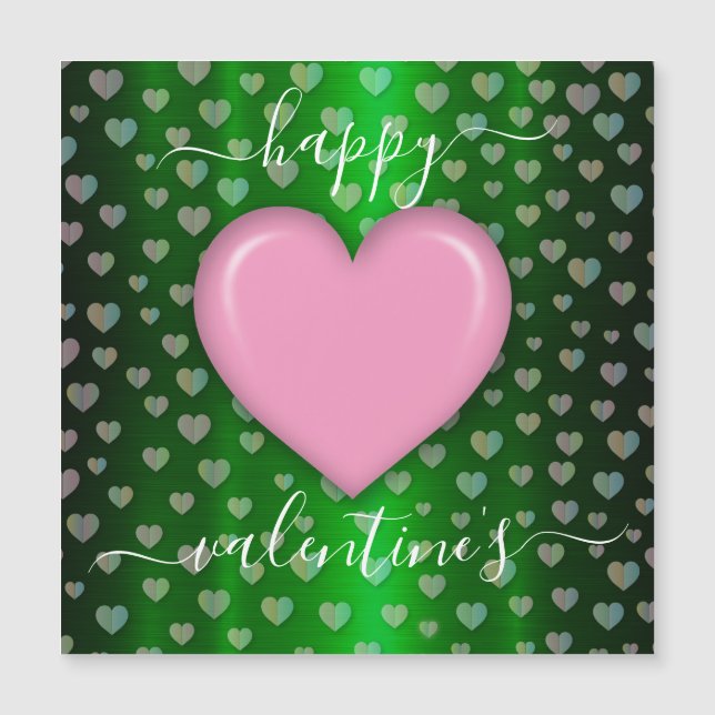 Minimalista Feliz Día de San Valentín (Anverso)