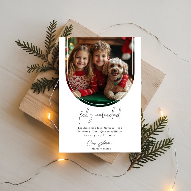 Minimalista Feliz Navidad - Navidades de fotografí (Subido por el creador)
