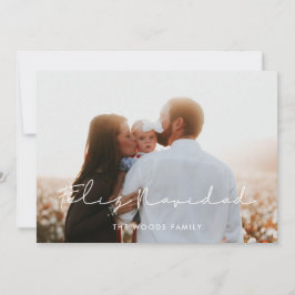 Minimalista foto de Feliz Navidad