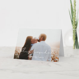 Minimalista foto de Feliz Navidad