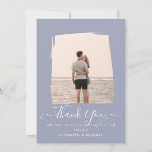 Minimalista FOTO GRACIAS  Azul Polvoriento