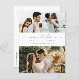 Minimalista foto moderna Guardar la invitación de 