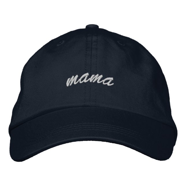 Minimalista marina Mama Gorra (Anverso)