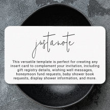 Minimalista Moderno Elegante Simple Solo Una Nota